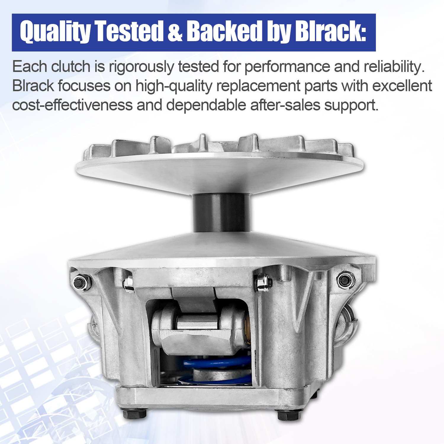 610 Clutch for Kawasaki Mule 610 2010-2016, Mule SX 2017-2025, Mule SX 4x4 XC 2017-2025 Utility Vehicle