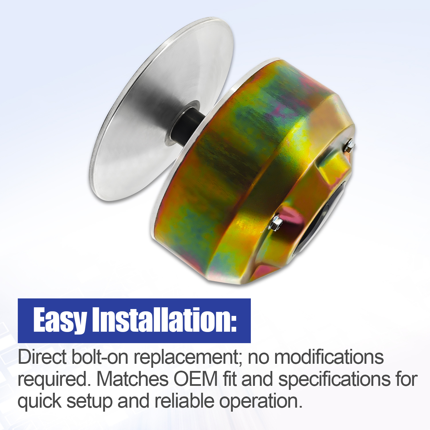 Primary Drive Clutch Compatible with John Deere Gator HPX 4X2/4X4, Trail HPX, HPX615E Utility Vehicles