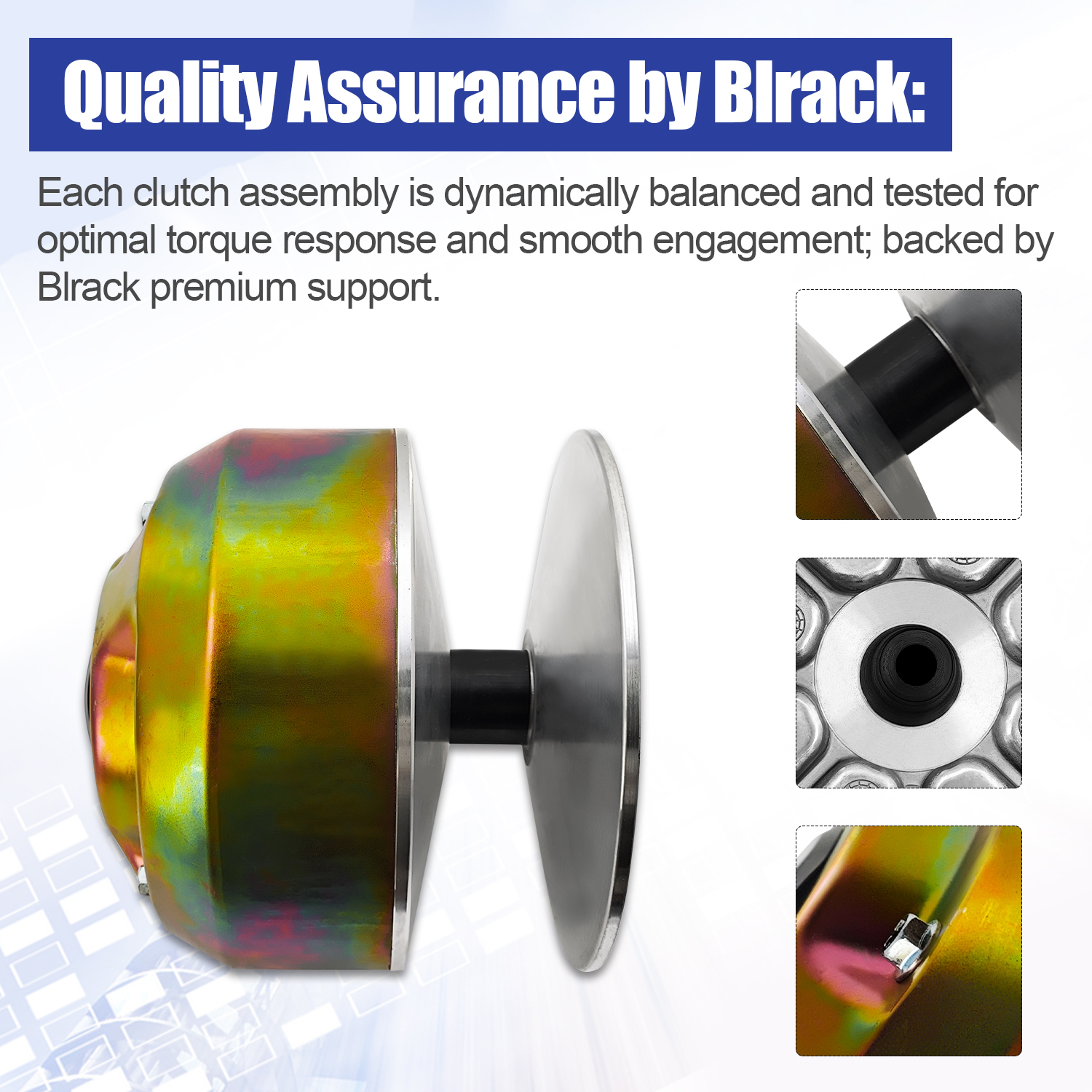 Primary Drive Clutch Compatible with John Deere Gator HPX 4X2/4X4, Trail HPX, HPX615E Utility Vehicles