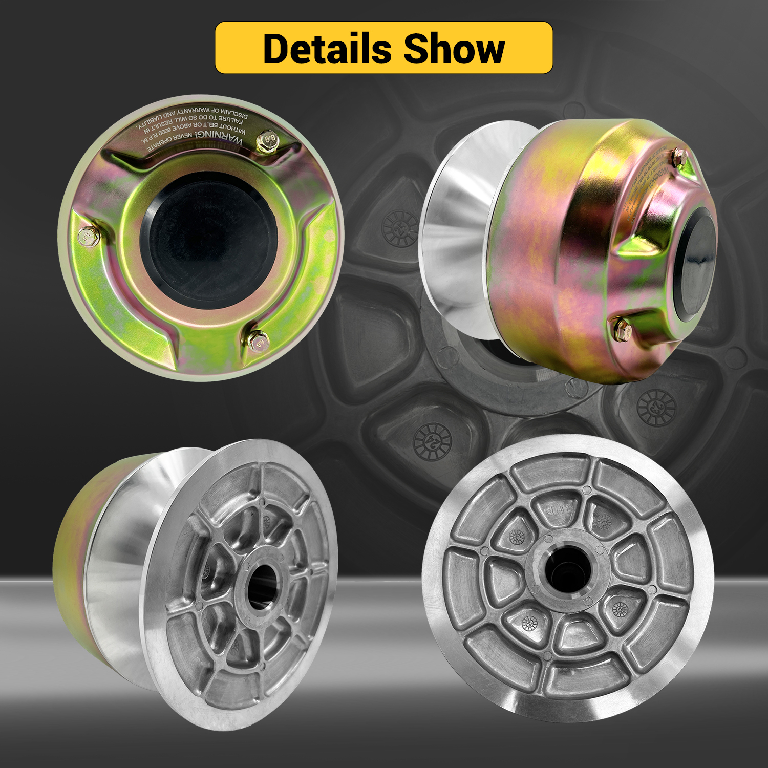 Primary Drive Clutch fit for John Deere 4X2 Gators, Diesel Gator, Trail Gator, Worksite Gator, 1200A Bunker and Field Vehicle