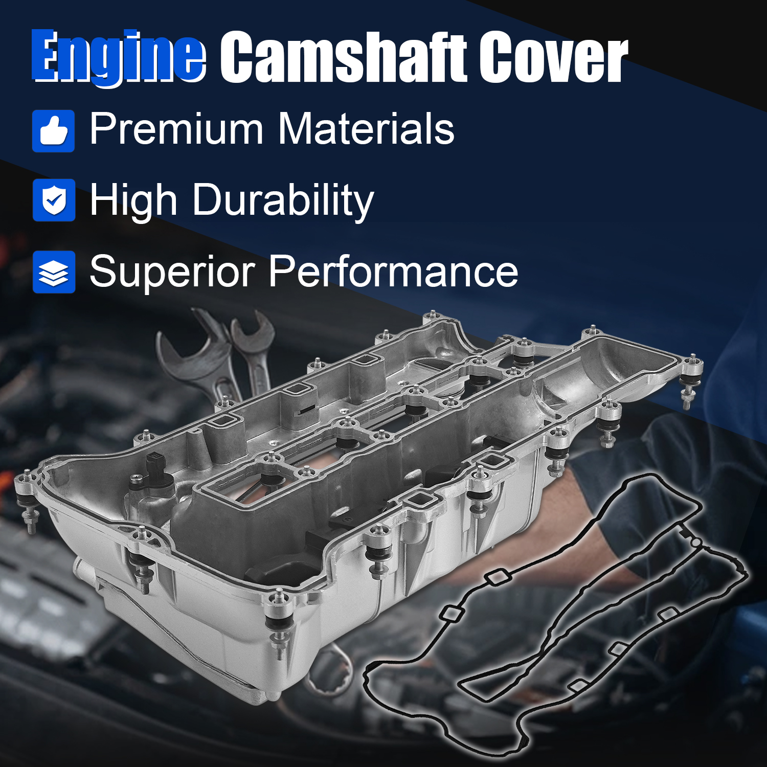 Engine Valve Cover Fit for Buick Cascada 1.6L 2016-2019