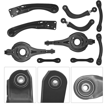 10 PCS Rear Upper and Lower Suspension Kit Control Arms Set Compatible with Ford Escape 2013-2019