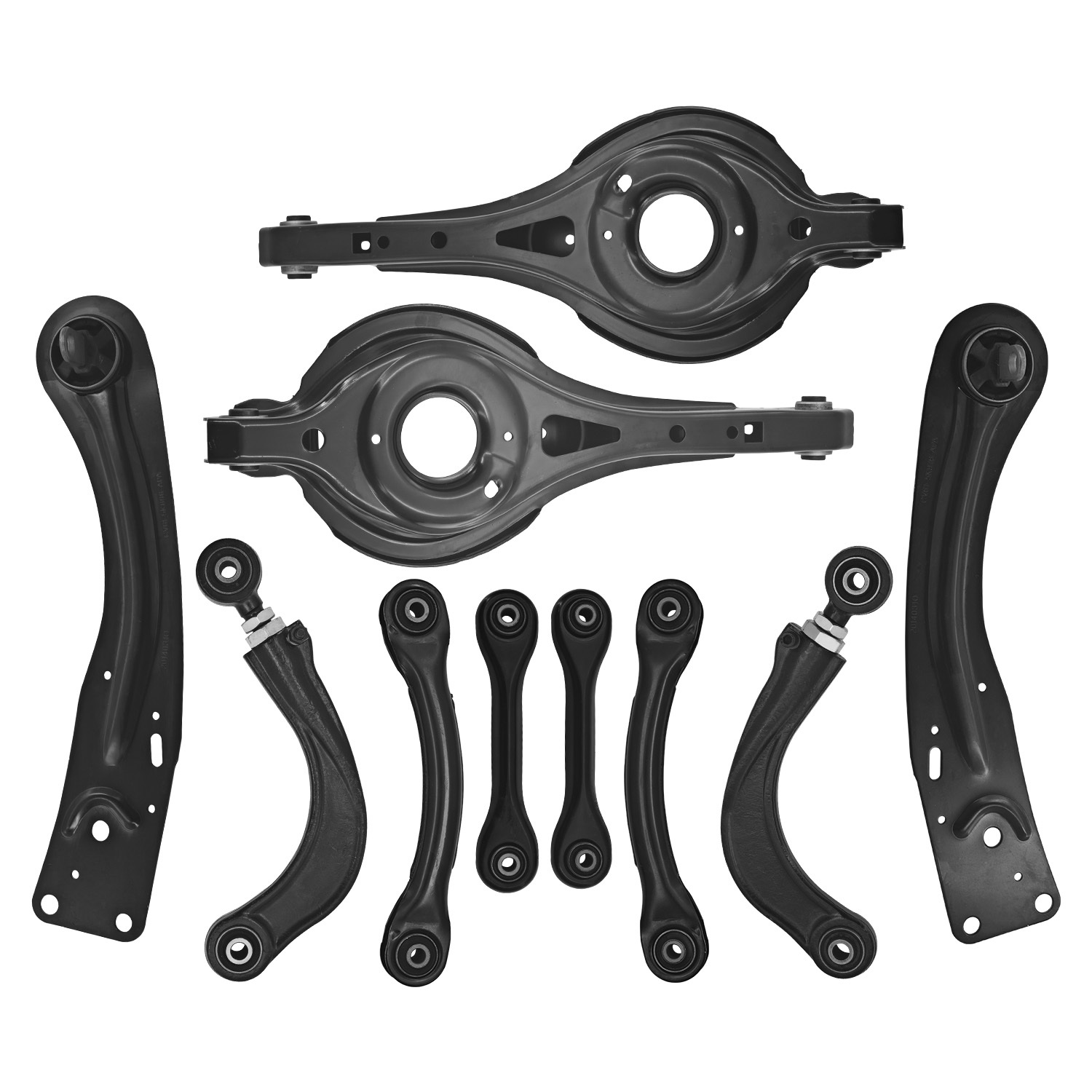 10 PCS Rear Upper and Lower Suspension Kit Control Arms Set Compatible with Ford Escape 2013-2019