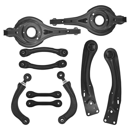 10 PCS Rear Upper and Lower Suspension Kit Control Arms Set Compatible with Ford Escape 2013-2019