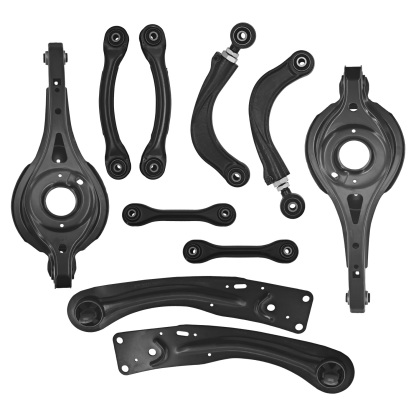 10 PCS Rear Upper and Lower Suspension Kit Control Arms Set Compatible with Ford Escape 2013-2019