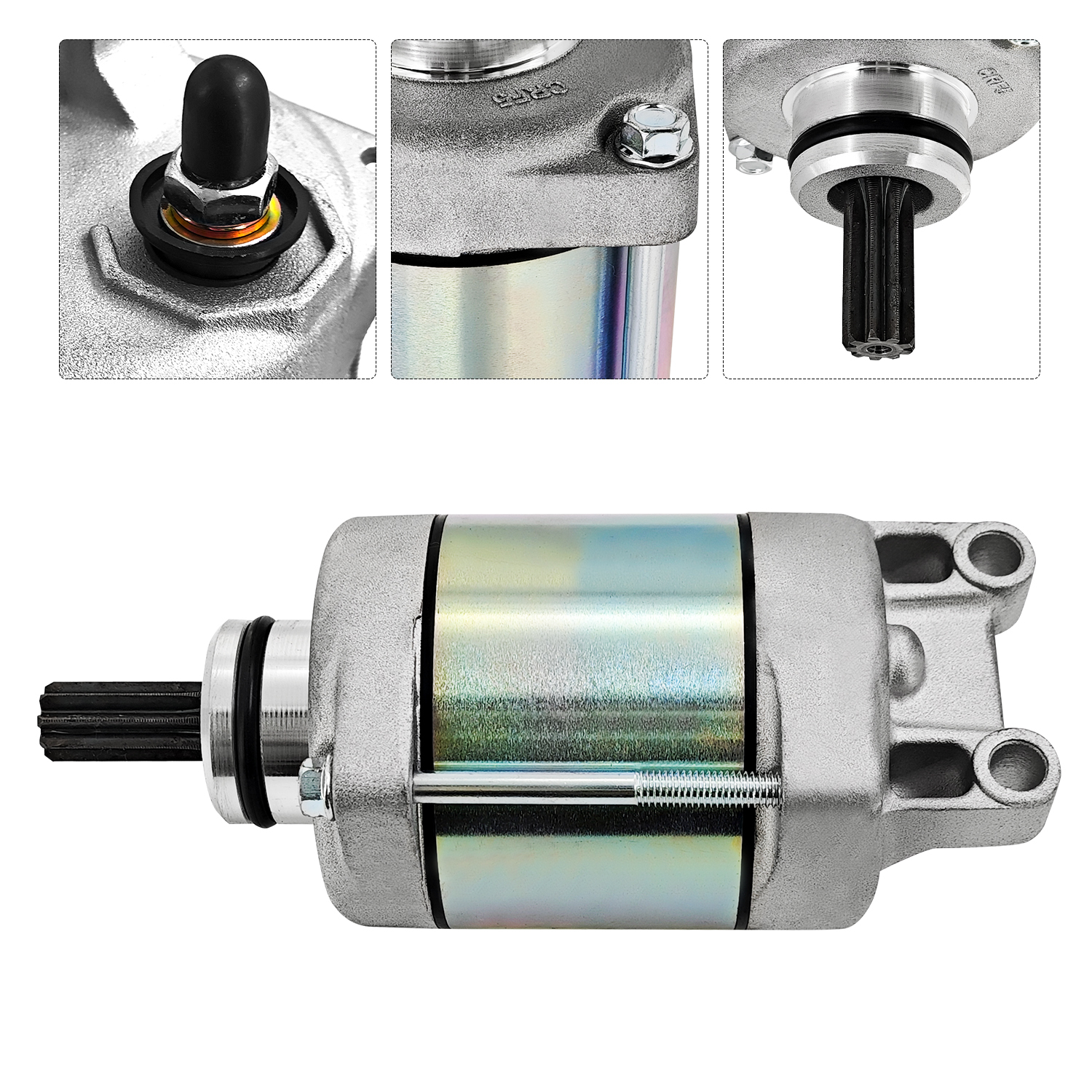 Starter Motor Compatible with Kawasaki KX450 2019-2024, KX450SR 2022-2023, KX450X 2021-2024