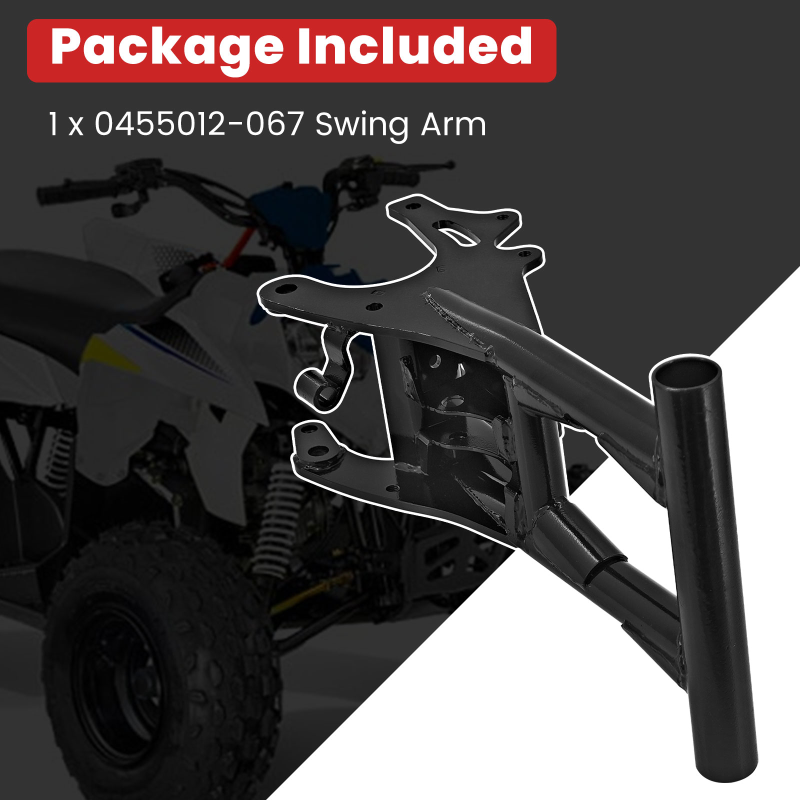 Swing Arm Compatible with Polaris Sportsman 90/110 2009-2023, Outlaw 90/110 2011-2023 