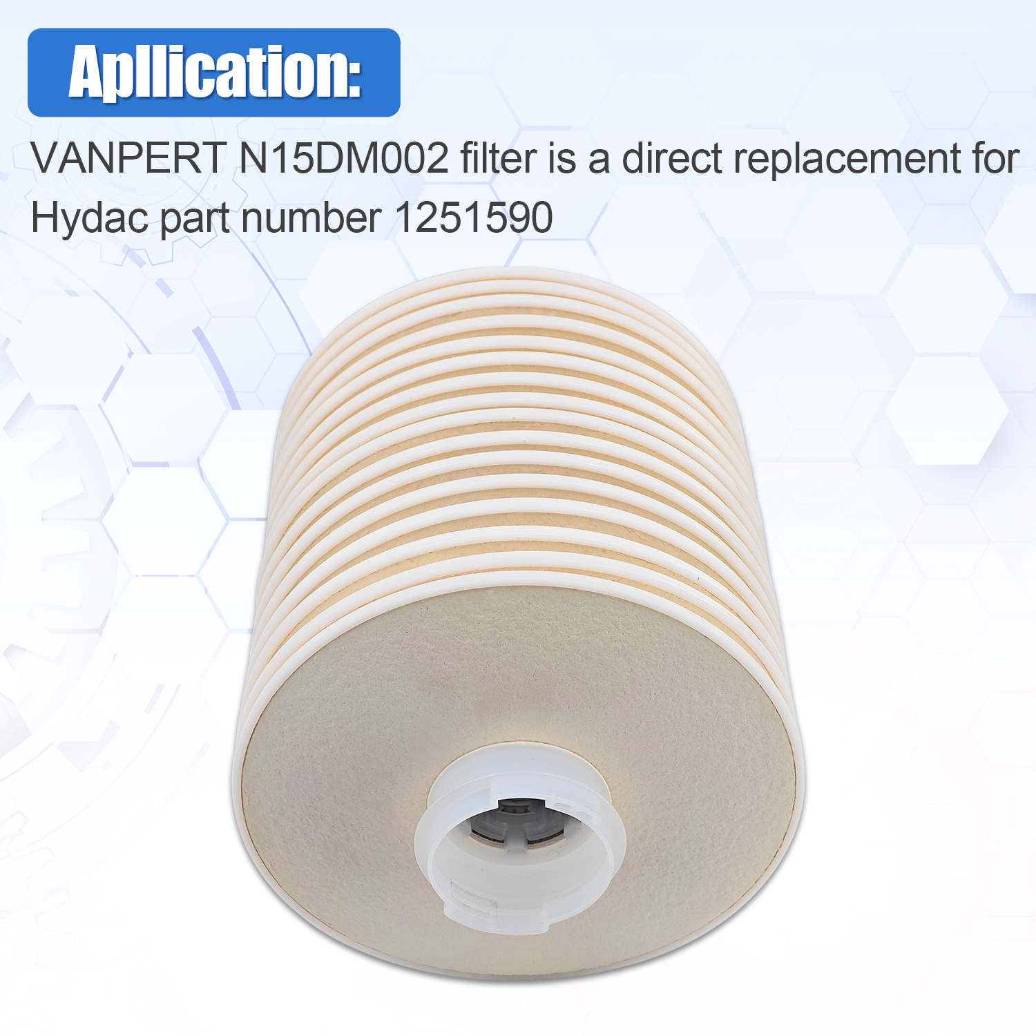 Filter Element Fits for Hydac Filter Systems #1251590