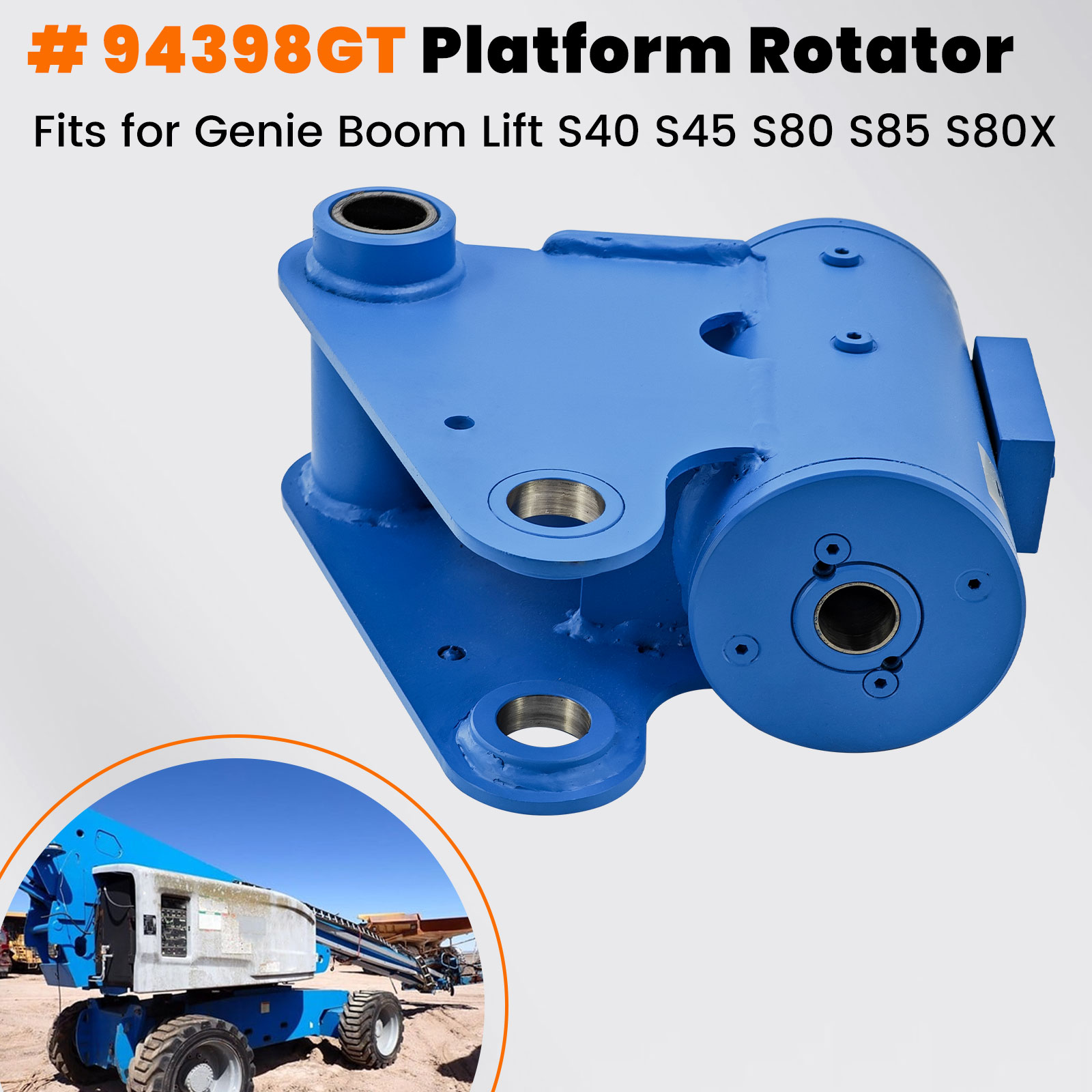 New Basket Rotator Platform Rotator for Genie Boom Lift S-40 S-45 S-80 S-85 S-80X