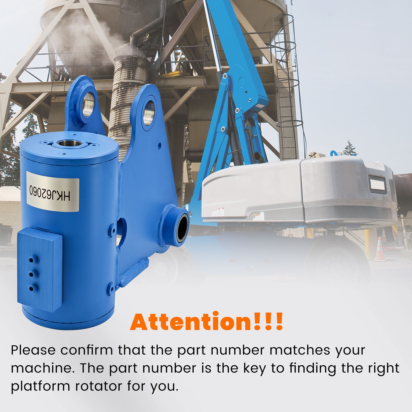 New Basket Rotator Platform Rotator for Genie Boom Lift S-40 S-45 S-80 S-85 S-80X