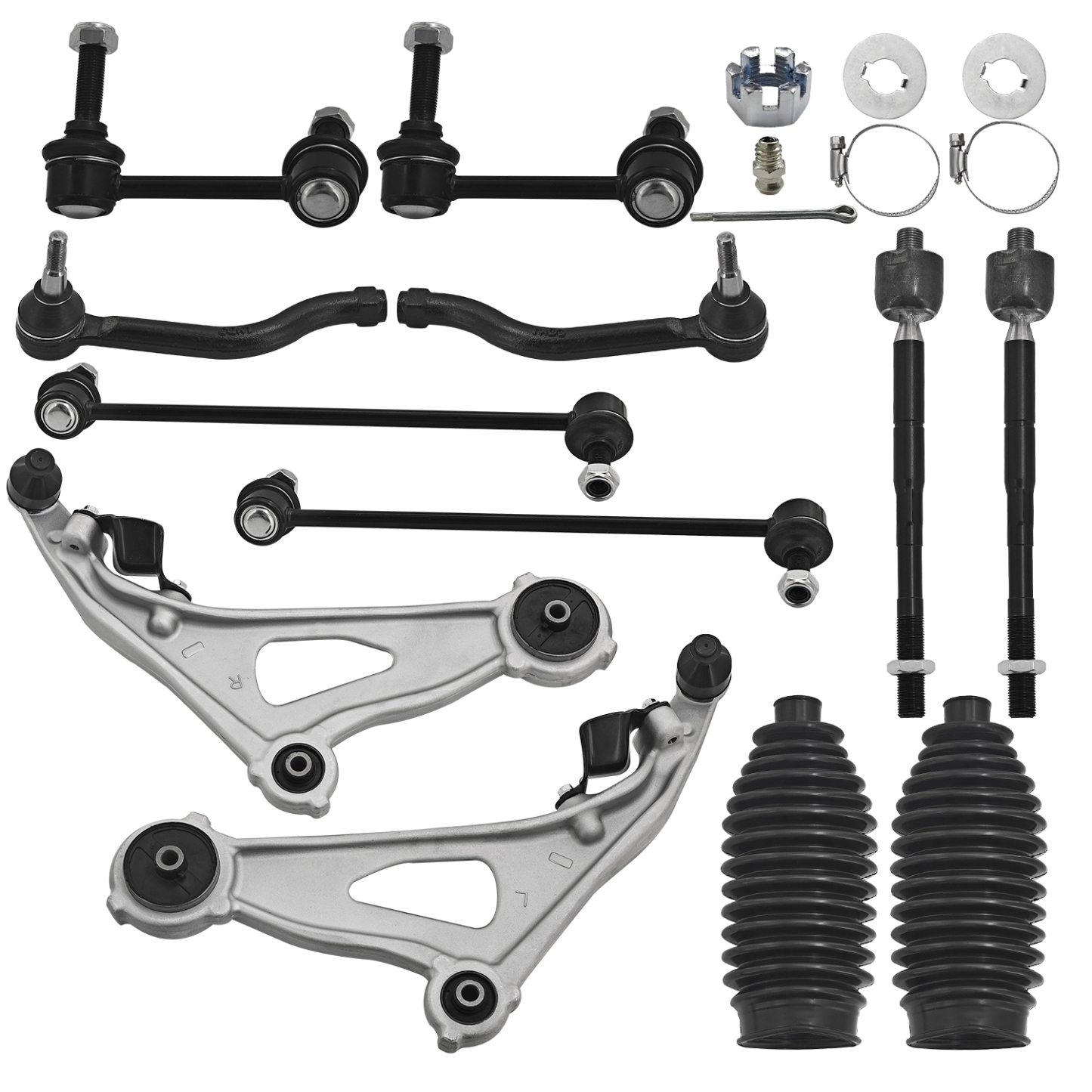 Front Lower Control Arms for Nissan Pathfinder 2013-2019, Fits for Infiniti JX35 2013, QX60 2014-2019 2.5L 3.5L