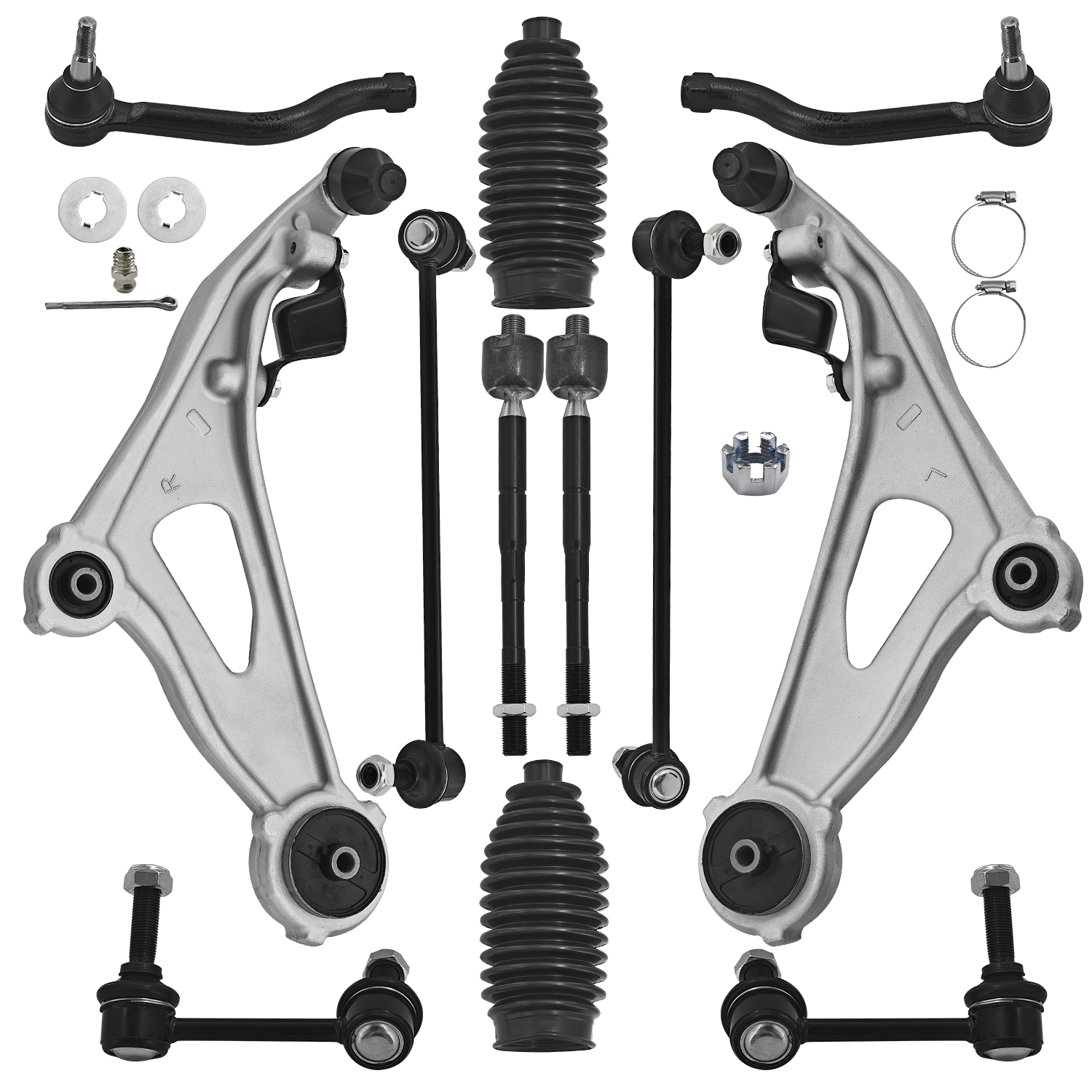 Front Lower Control Arms for Nissan Pathfinder 2013-2019, Fits for Infiniti JX35 2013, QX60 2014-2019 2.5L 3.5L