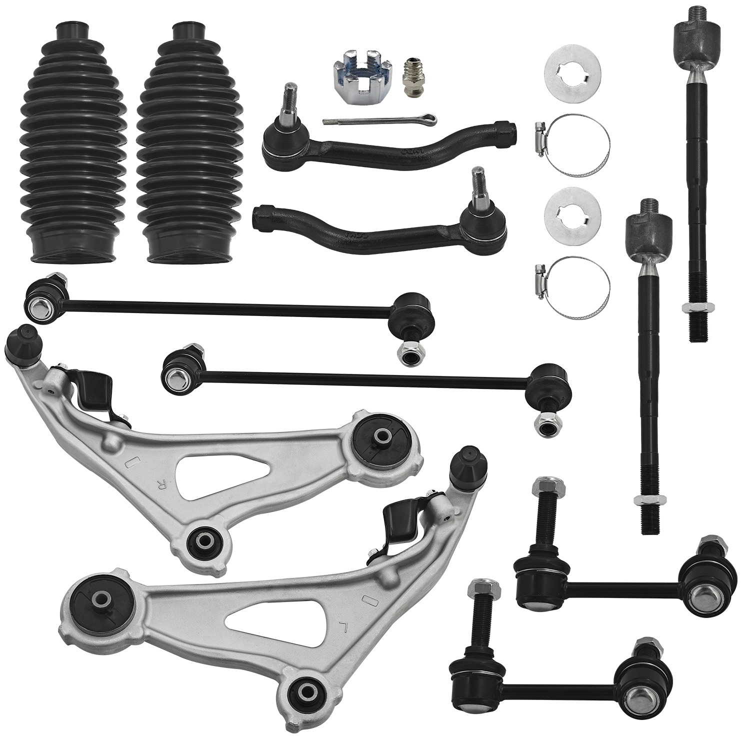 Front Lower Control Arms for Nissan Pathfinder 2013-2019, Fits for Infiniti JX35 2013, QX60 2014-2019 2.5L 3.5L