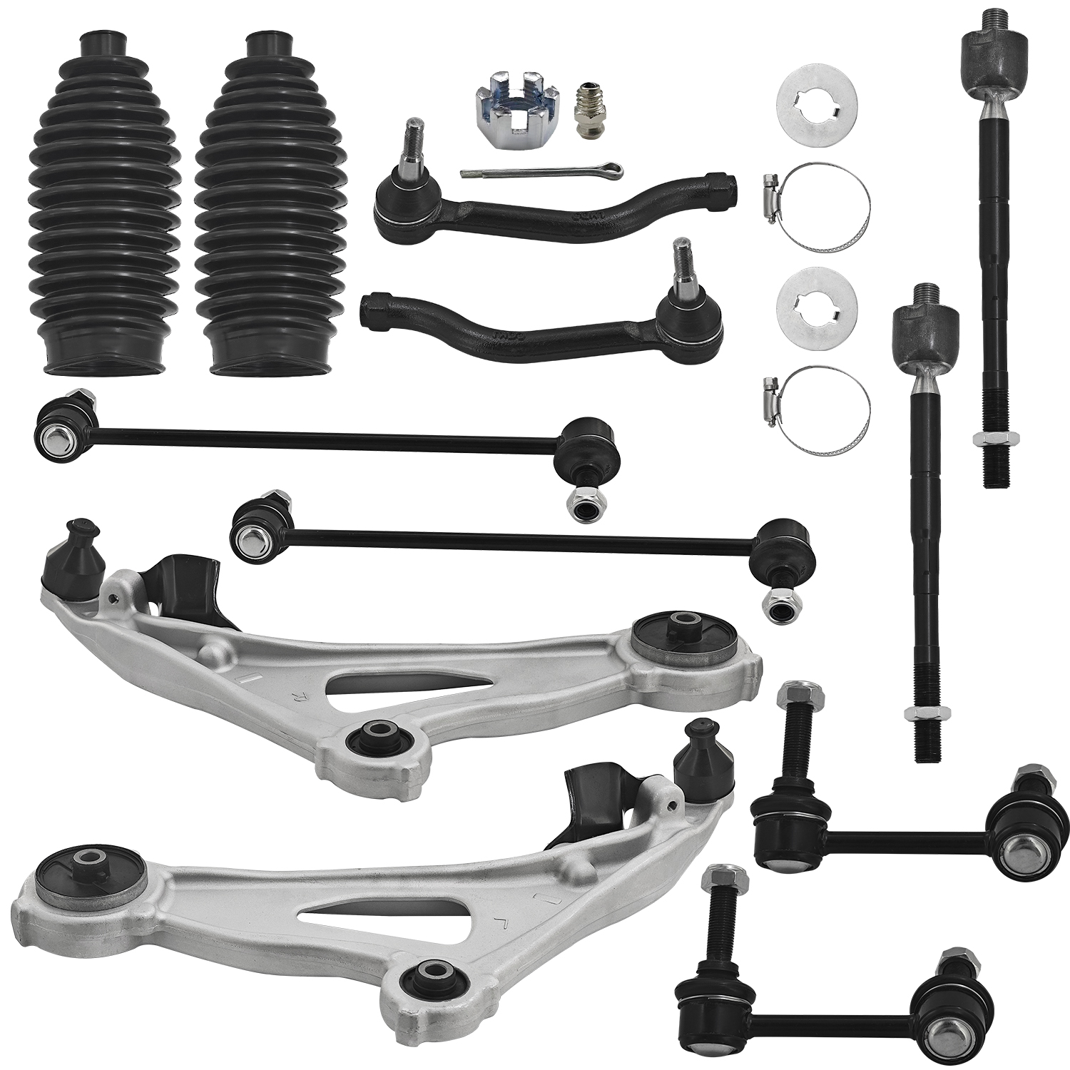 Front Lower Control Arms for Nissan Pathfinder 2013-2019, Fits for Infiniti JX35 2013, QX60 2014-2019 2.5L 3.5L