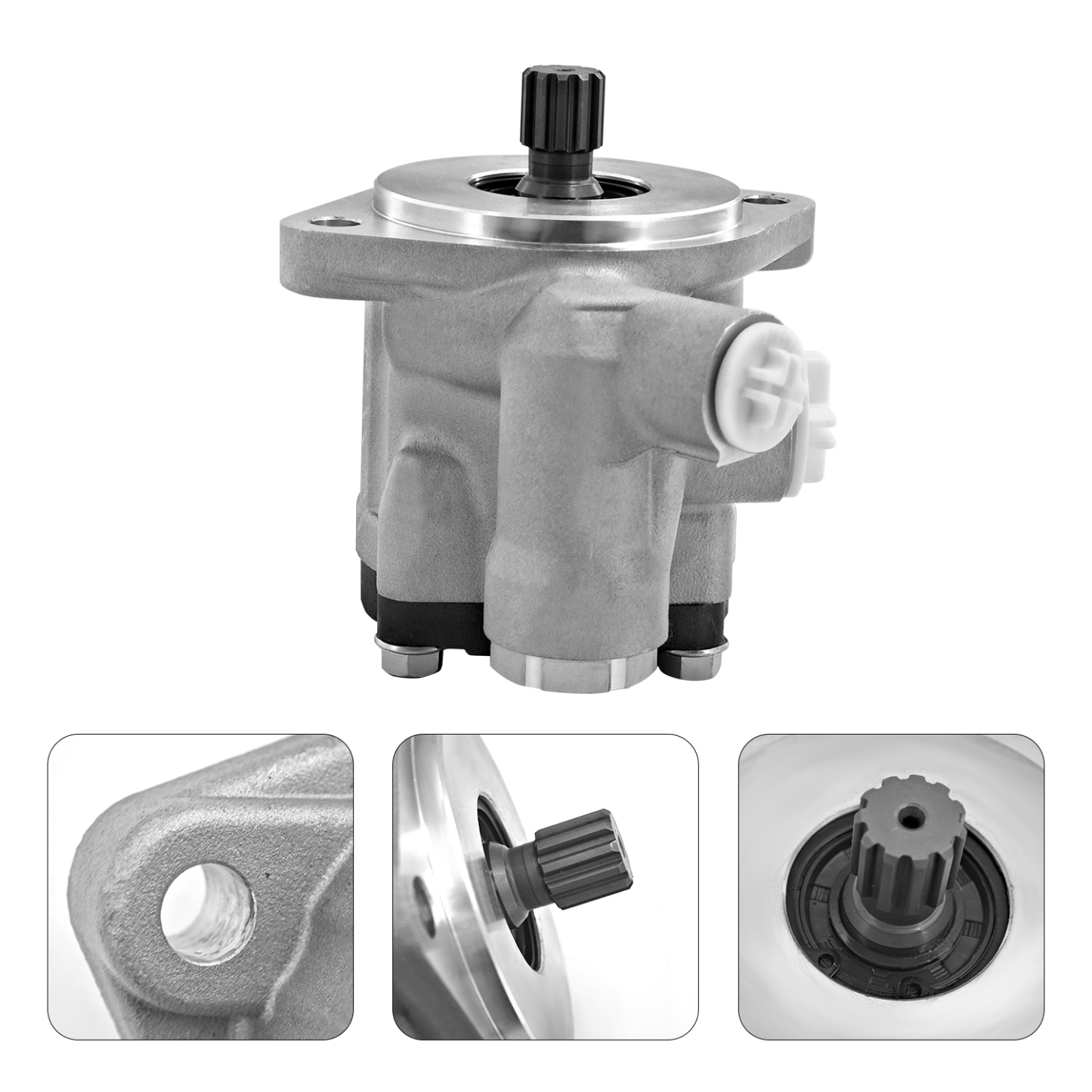 Power Steering Pump Power Steering Resources PEV181618R101 Rotation: Right