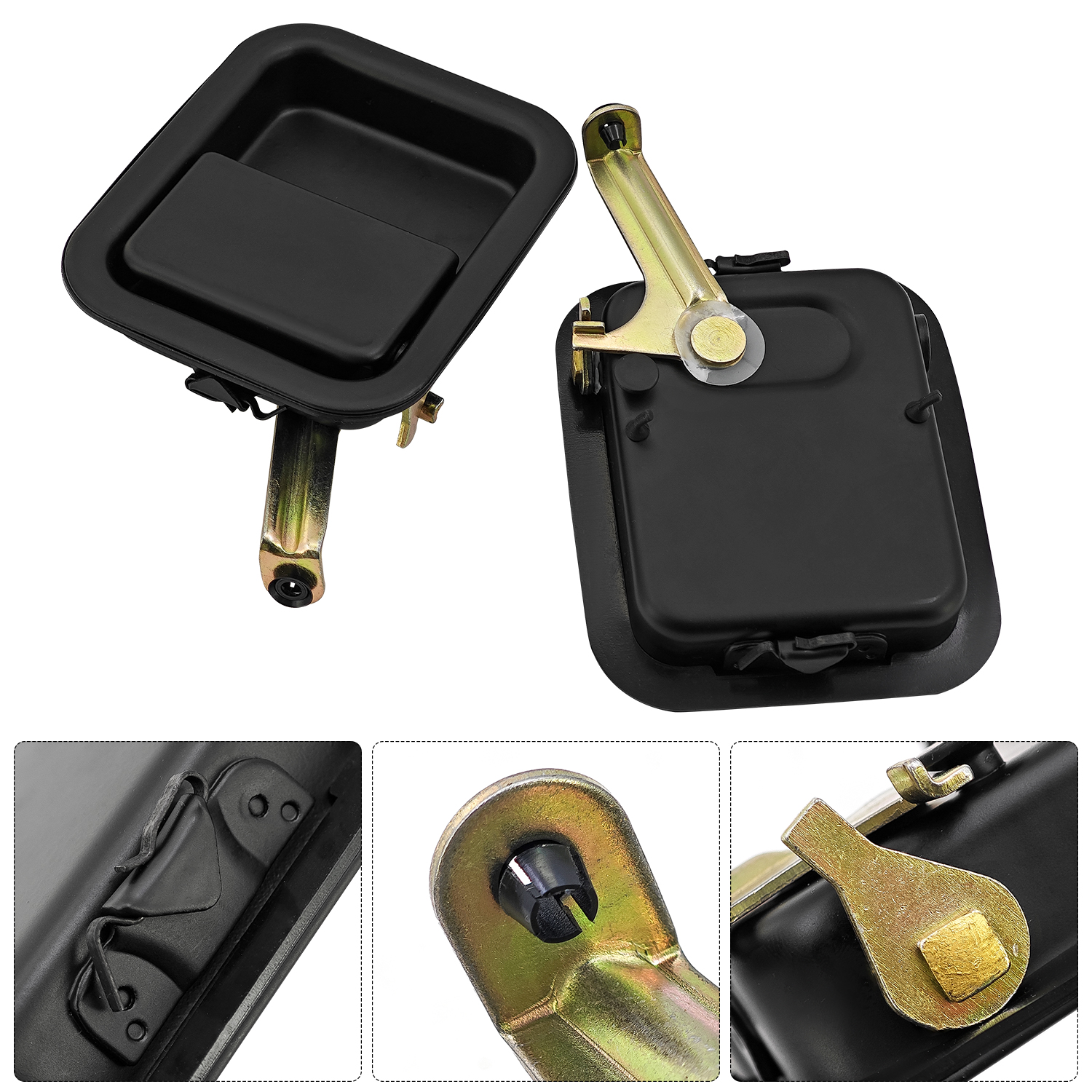 Left & Right Outside Exterior Door Handles for Ford L8000 L9000 Models for Sterling Heavy-Duty Truck Models