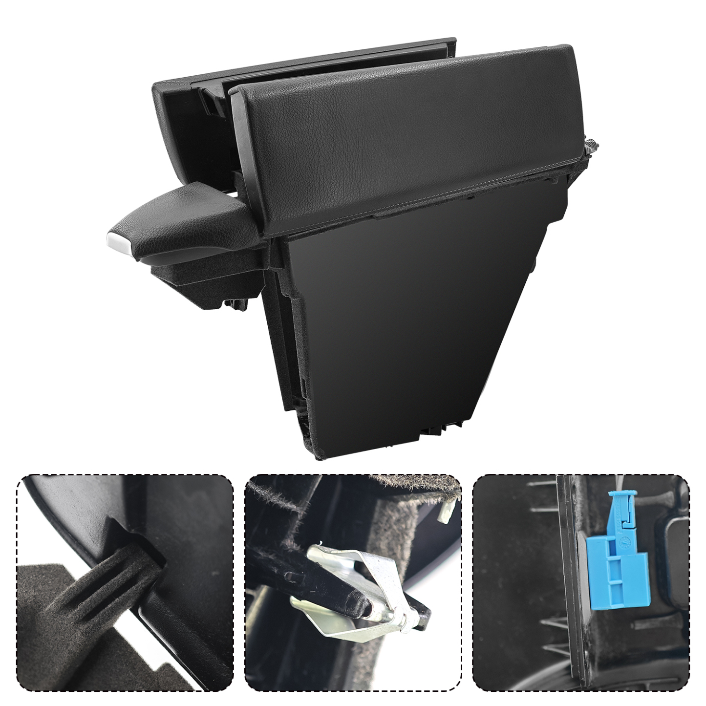 Front Center Console Armrest Compartment for Mercedes Benz GL350 GL450 GL550 GL63 AMG ML350 ML400 ML500 ML550 2012-2016