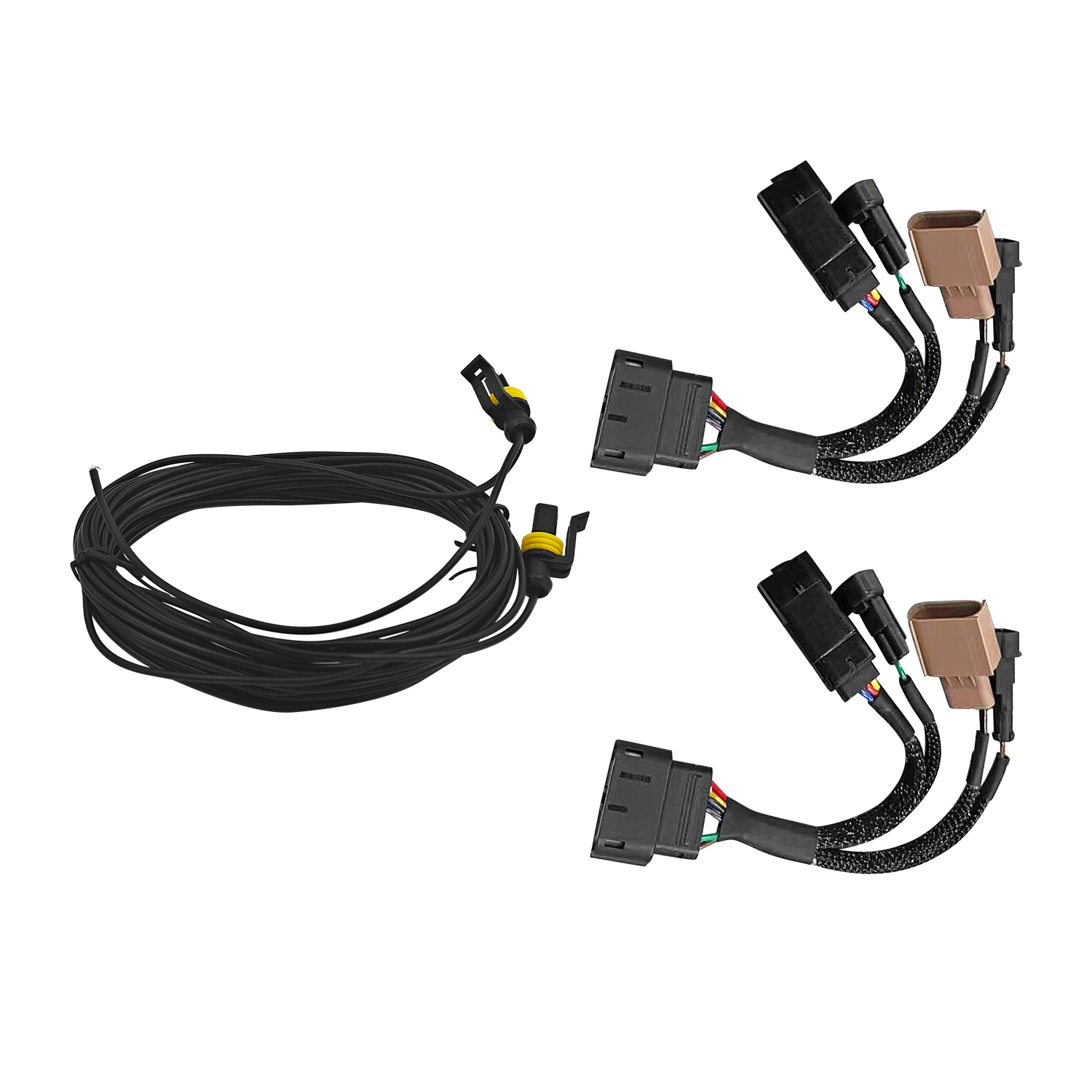 Halogen to LED Headlight Adapter Wiring Harness for Ford F-250 F-350 2023 2024 Super Duty 6.7L 6.8L 7.3L V8