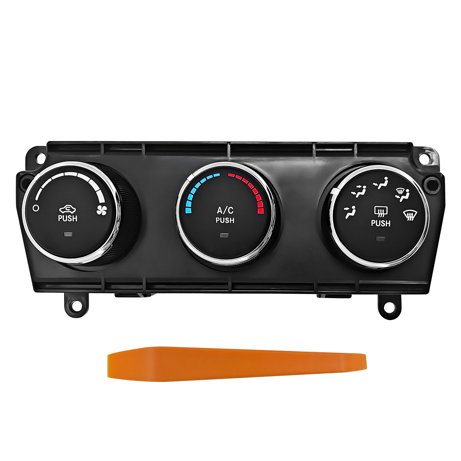 AC Climate Control Module Panel Fits for 2014-2018 Jeep Wrangler JK 3.6L