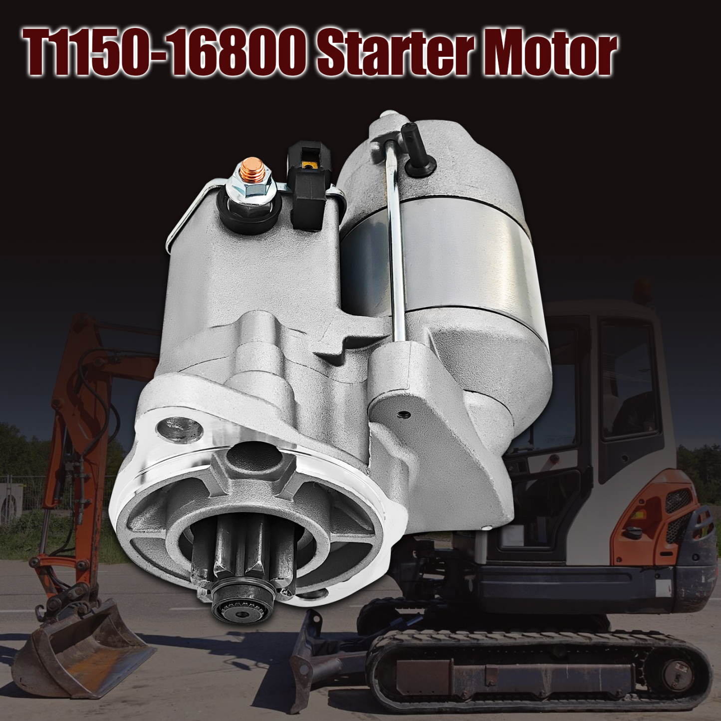 Starter Motor for Kubota Tractor L3540 L3830 L39 L3940 L4240 L4330 L4630 L4400 L45