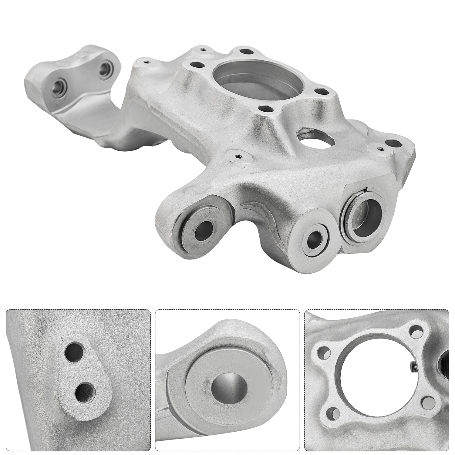 Front Steering Knuckle Spindle with Ball Head Set Fits for Lexus LS460 2007-2017
