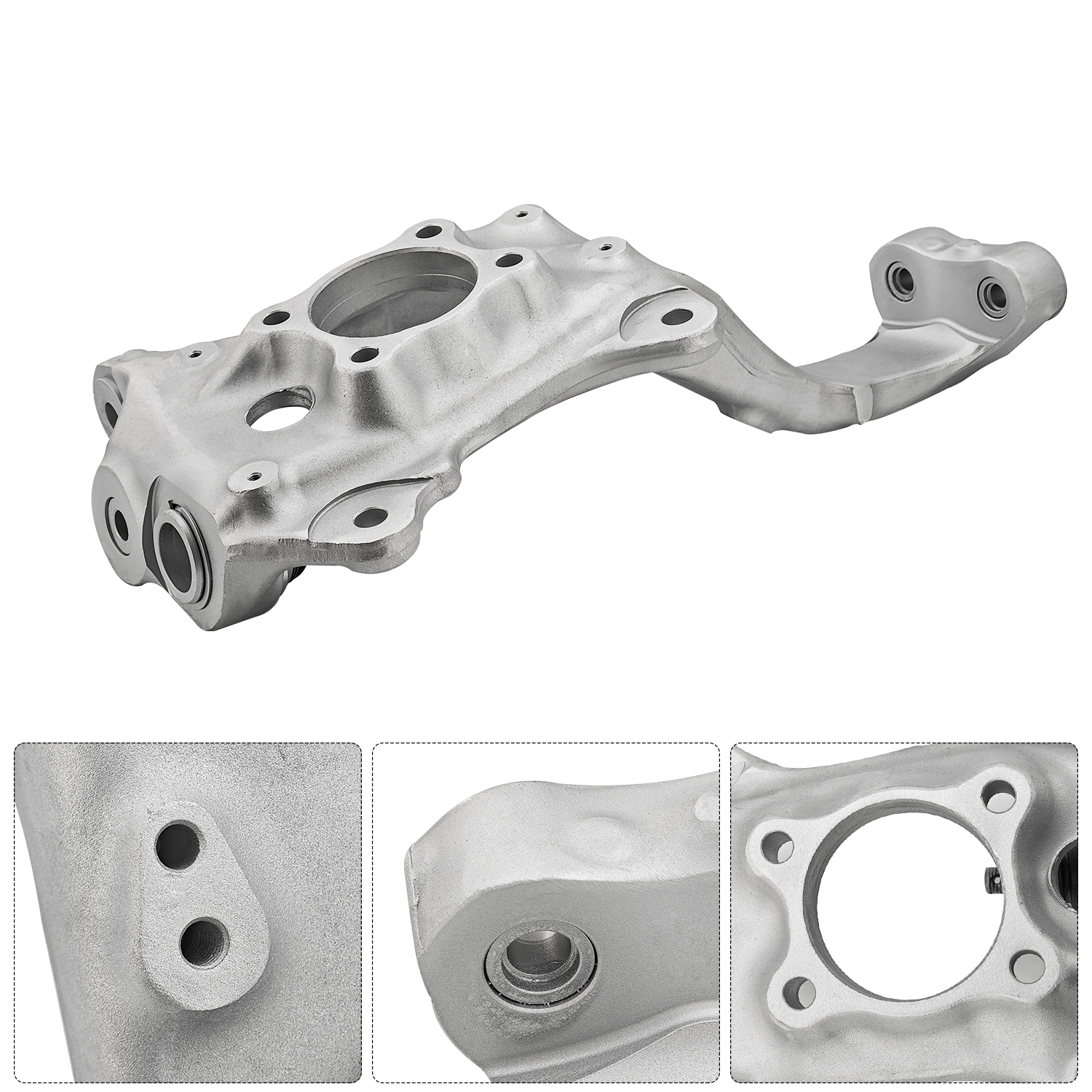 Front Left Steering Knuckle Spindle with Ball Head for Lexus LS460 2007-2017