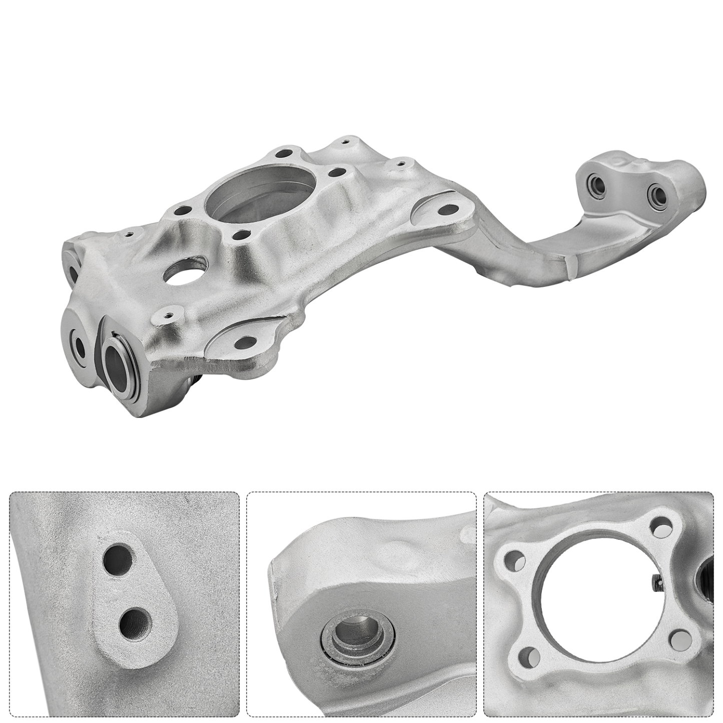 Front Left Steering Knuckle Spindle with Ball Head for Lexus LS460 2007-2017