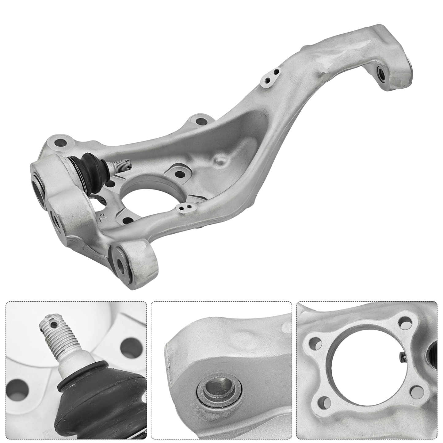 Front Left Steering Knuckle Spindle with Ball Head for Lexus LS460 2007-2017