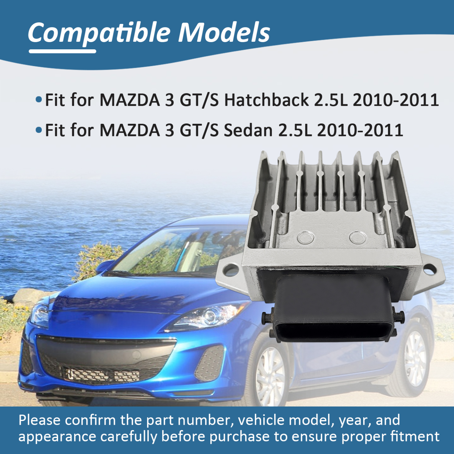  Plug N Play Tested Programmed Transmission Control Module for Mazda 3 2.5L 2010 2011