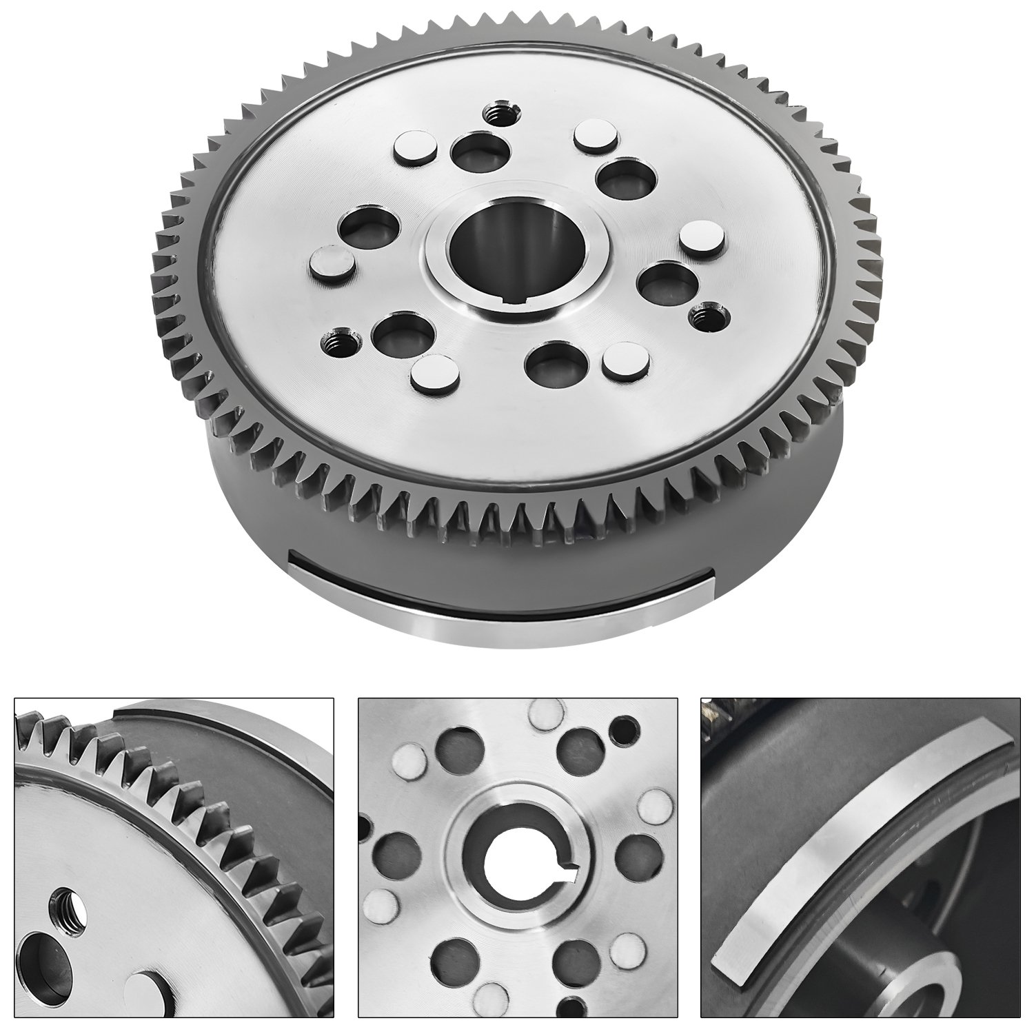 Flywheel Rotor Ring Gear for Yamaha Grizzly 600 YFM600FW 4x4 1998-2001