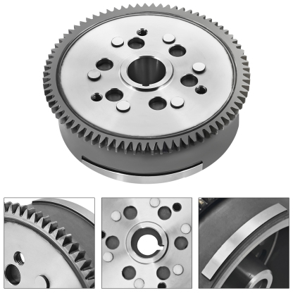 Flywheel Rotor Ring Gear for Yamaha Grizzly 600 YFM600FW 4x4 1998-2001