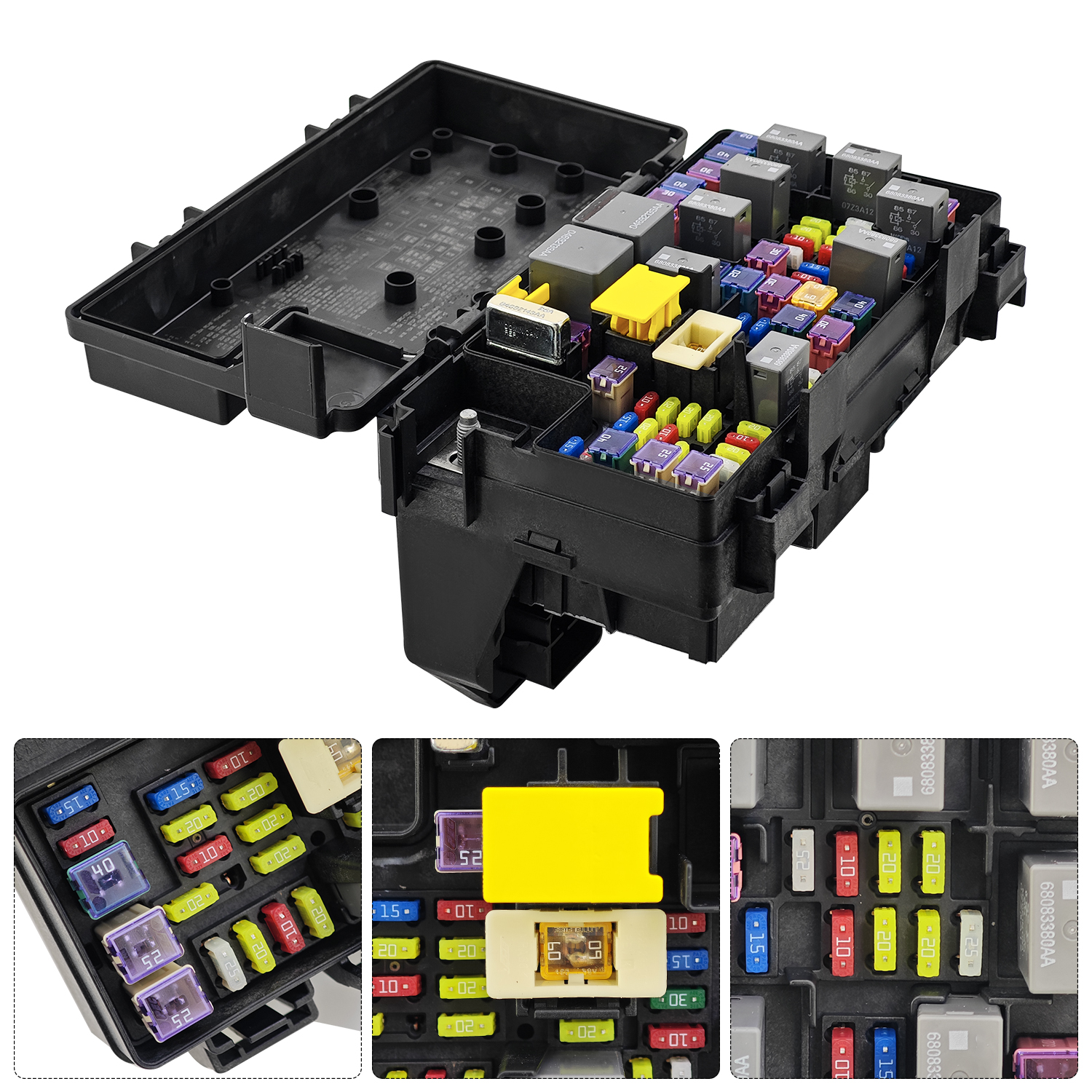 TIPM Fuse Box Control Module Compatible with 2011 Jeep Grand Cherokee 3.6L V6, 5.7L V8