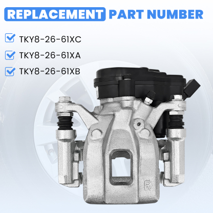 Rear Right Passenger Side Disc Brake Caliper Assembly for Mazda CX-9 2.5L 2016-2023