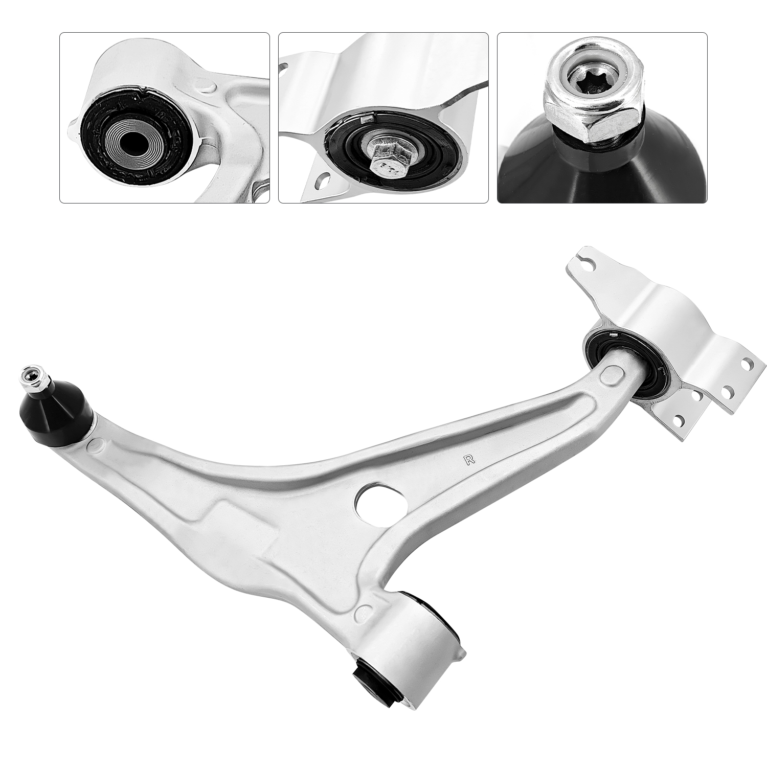 Front Lower Right Control Arm for Mercedes-Benz GLA250 GLB250 2021-2024