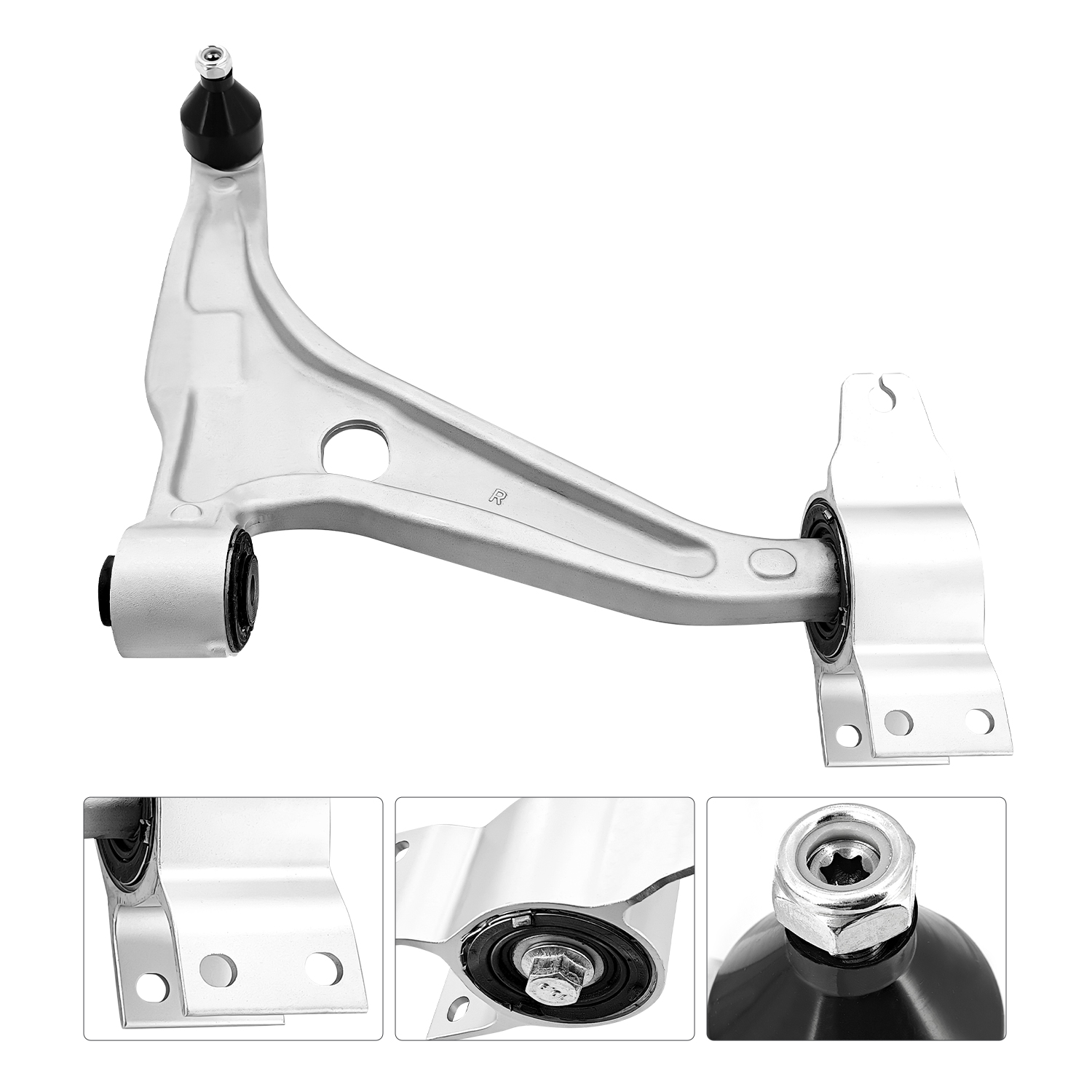 Front Lower Right Control Arm for Mercedes-Benz GLA250 GLB250 2021-2024