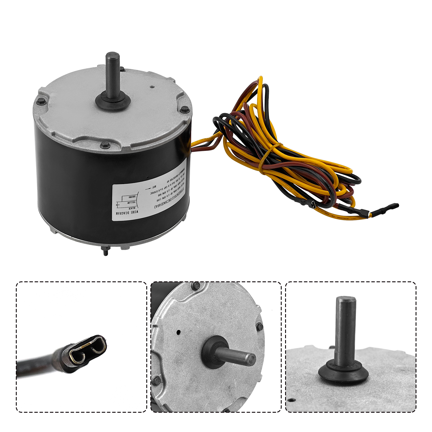 HC39GE464 Condenser Fan Motor Fits for Carrier, for Genteq Y7S623C012