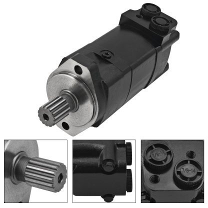 305943 Hydraulic Motor 14-Tooth for Broce CR350 350-SERIES Broom Sweeper #01-50600-001B