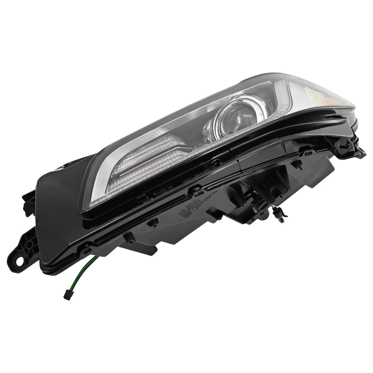 Xenon HID Headlight Assy Left Side for 2017-2020 Lincoln Continental 2.7L 3.0L EcoBoost 3.7L Duratec, w/Headlamp Leveling