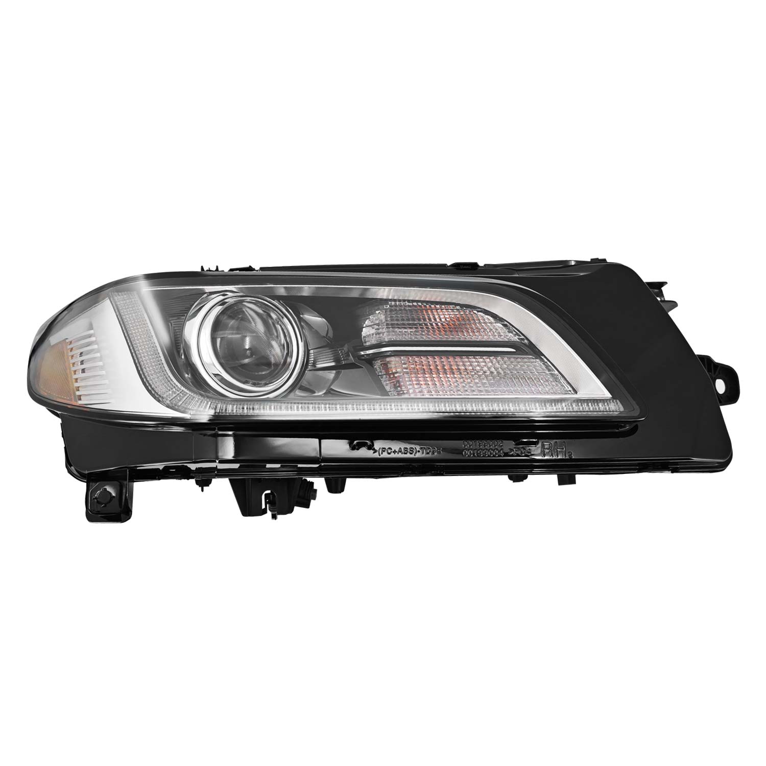 Xenon HID Headlight Assy Right Side for 2017-2020 Lincoln Continental 2.7L 3.0L EcoBoost 3.7L Duratec, w/Headlamp Leveling