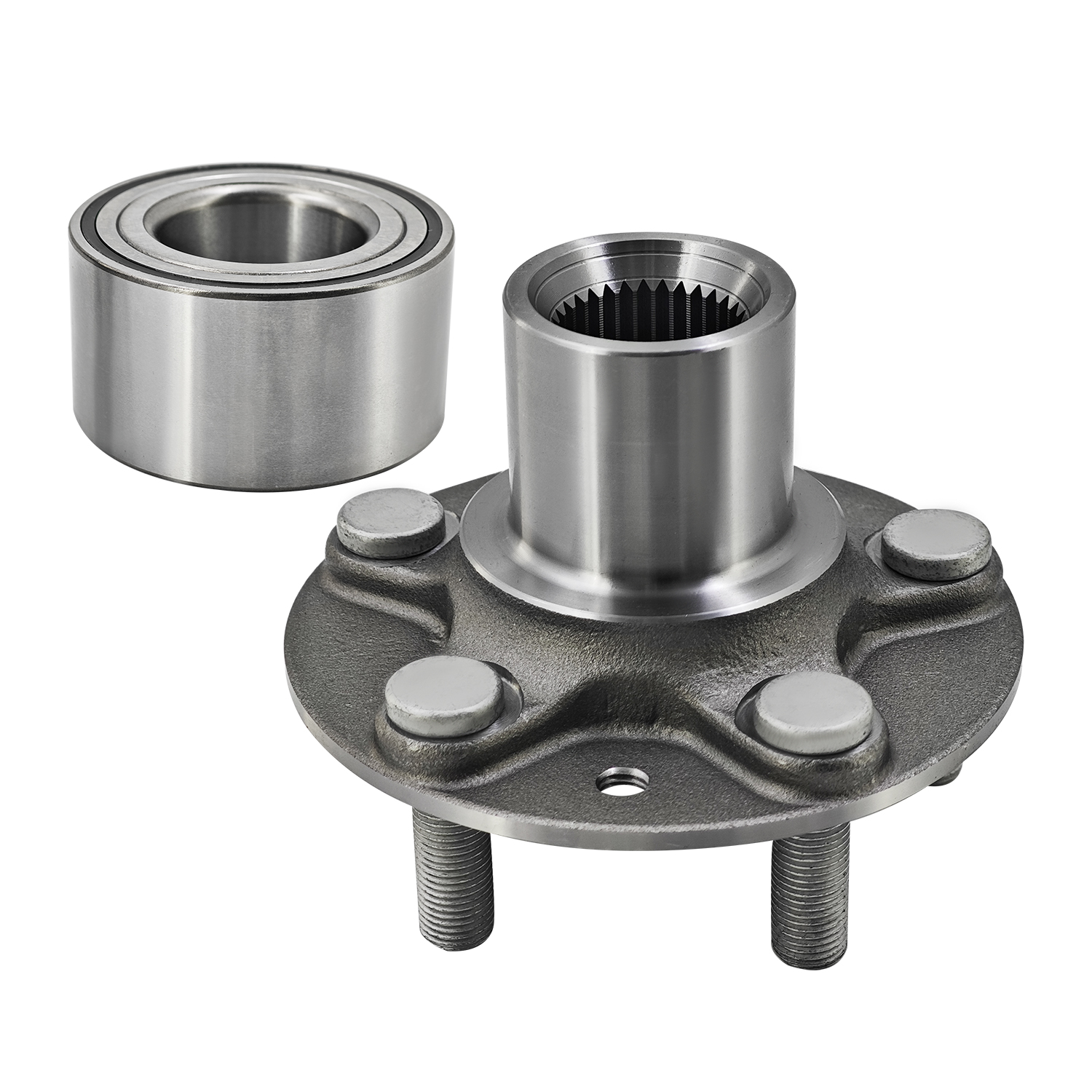 Front Wheel Hub Bearing Assembly Compatible with Land Rover Range Rover Evoque 2012-2019, Discovery Sport 2015-2019, Jaguar E-Pace 2018-2020