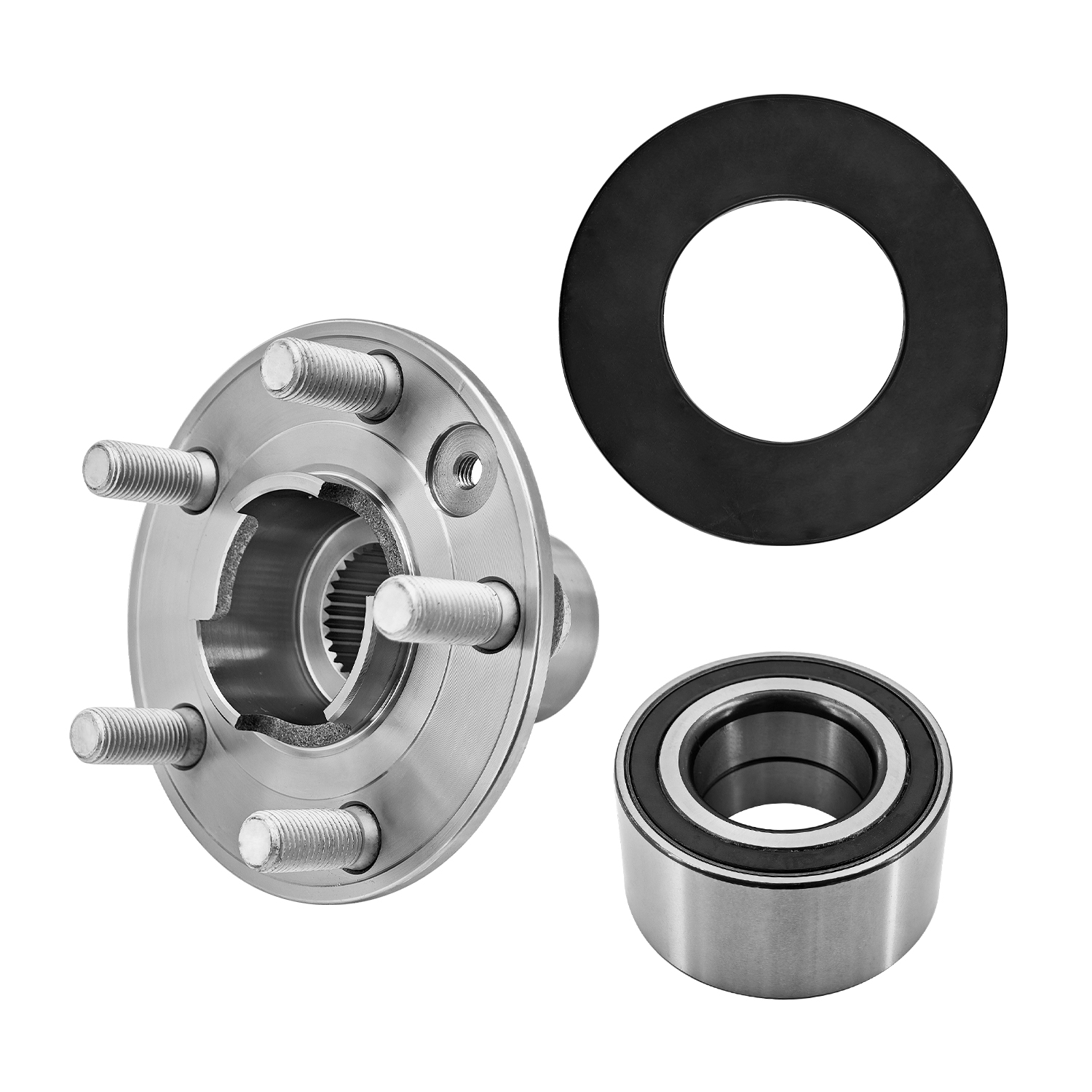 Land Rover Front Wheel Hub Bearing Assembly Compatible with Range Rover 2019-2025, Range Rover Evoque 2019-2023, Discovery Sport 2015-2023, Jaguar E-Pace 2018-2020