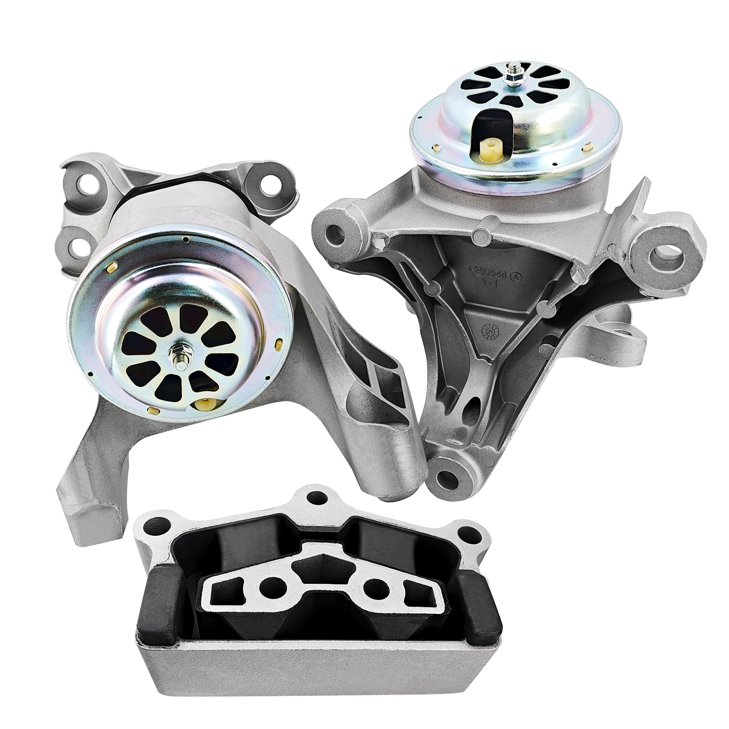 3PCS Engine Motor Mount & Automatic Transmission Mount Compatible with Ford Explorer 2020-2023 2.3L (RWD ONLY)