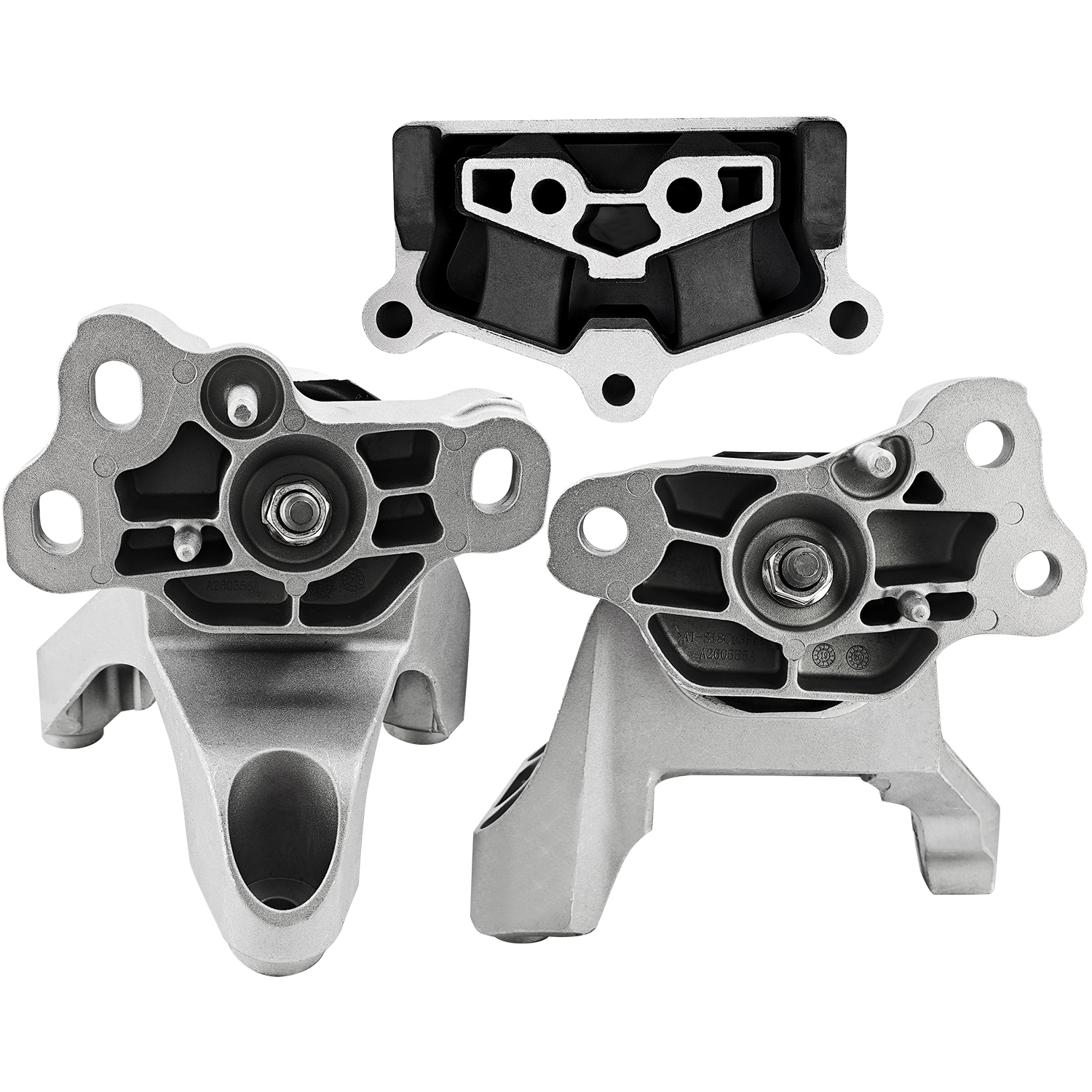 3PCS Engine Motor Mount & Automatic Transmission Mount Compatible with Ford Explorer 2020-2023 2.3L (RWD ONLY)