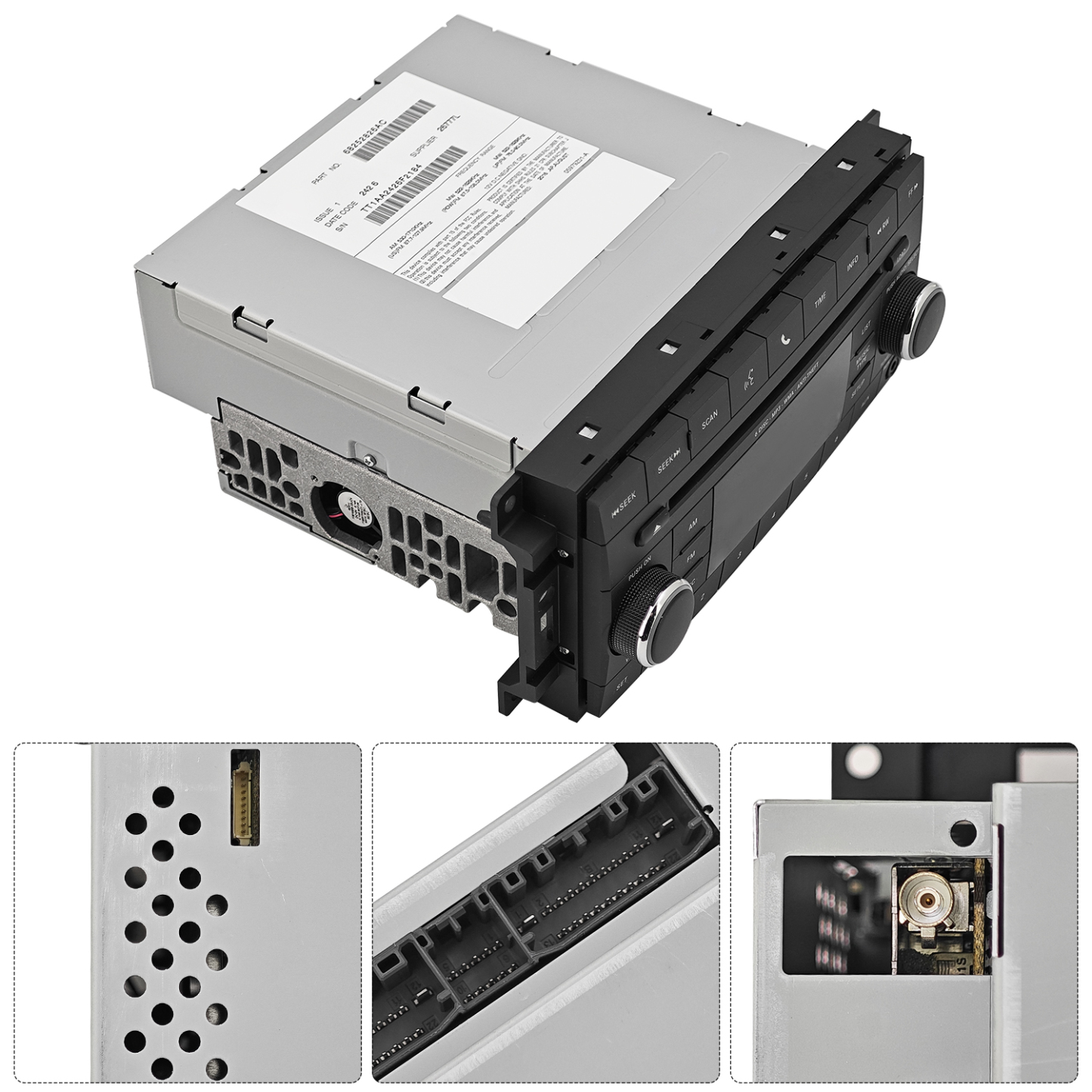 New Radio 6 DVD Changer Compatible with Jeep for Dodge 2007-2018