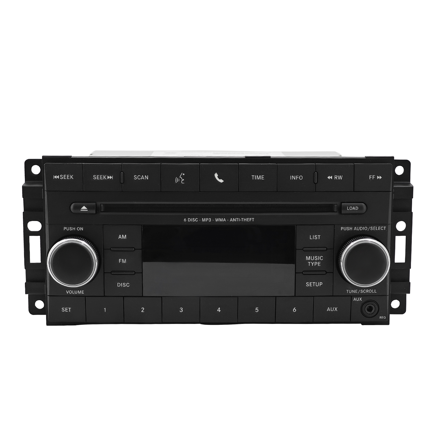 New Radio 6 DVD Changer Compatible with Jeep for Dodge 2007-2018