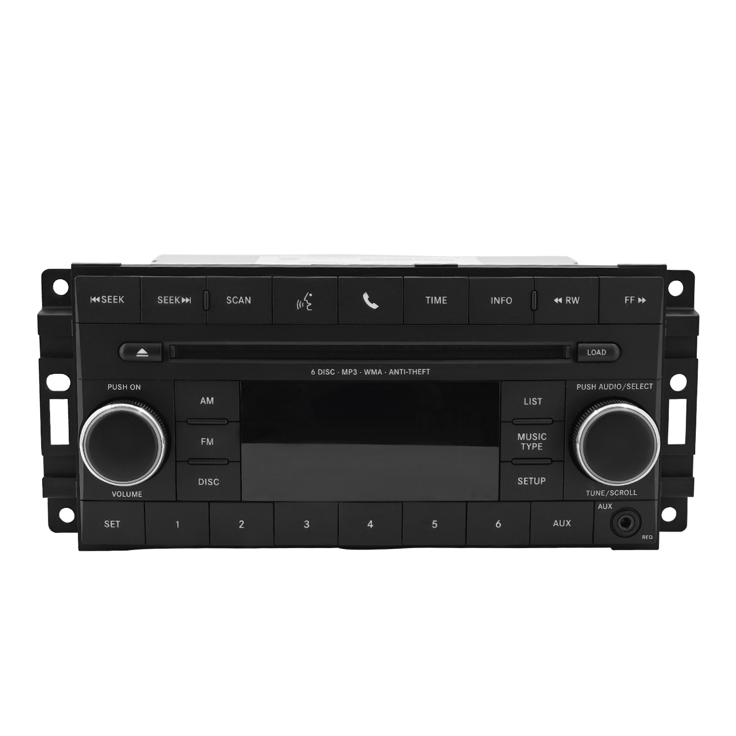 New Radio 6 DVD Changer Compatible with Jeep for Dodge 2007-2018