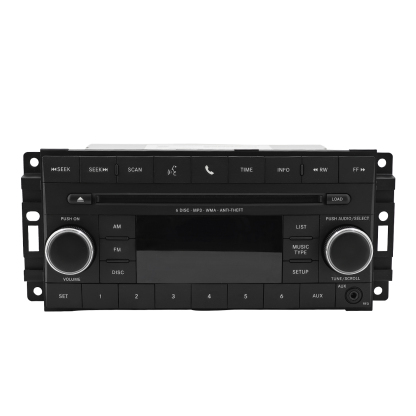 New Radio 6 DVD Changer Compatible with Jeep for Dodge 2007-2018