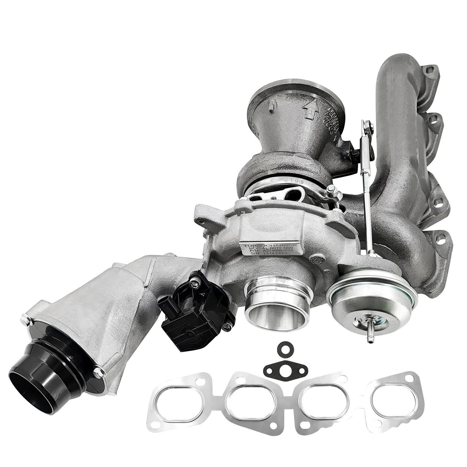 AL0072 Turbocharger 208-211Hp Fits M274 2.0T Engine, for Infiniti 2016-2019 Q50 2.0L/ 2017-2019 Q60 2.0