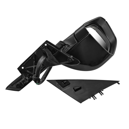 Left Driver Side Mirror New for Tesla Model 3 2021-2025, 10-Pin, Power Folding and Adjustment, Position Memory, Heated Defrost, No Antenna; 152183100C