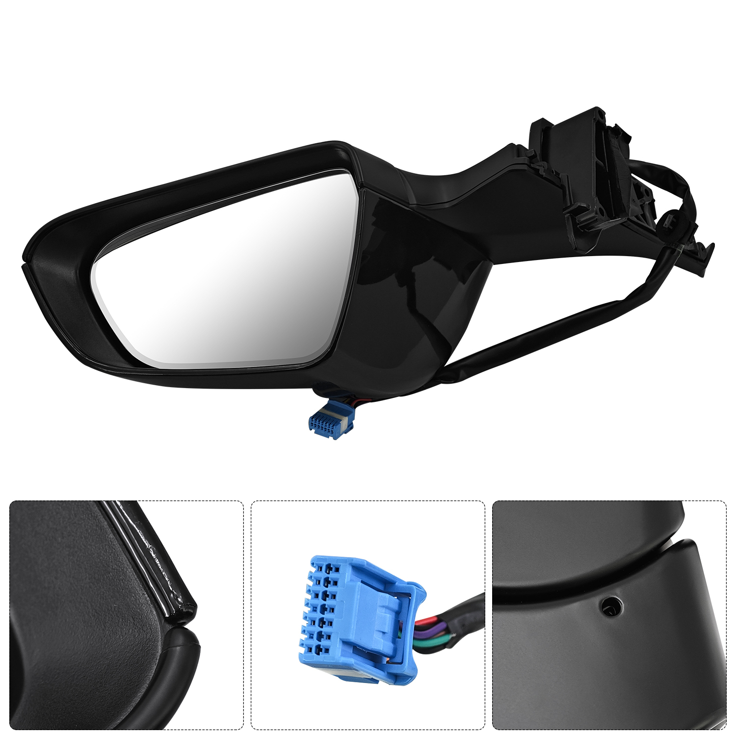 1PCS Right Passenger Side Mirror With housing For Tesla Model 3 M3 2021-2025